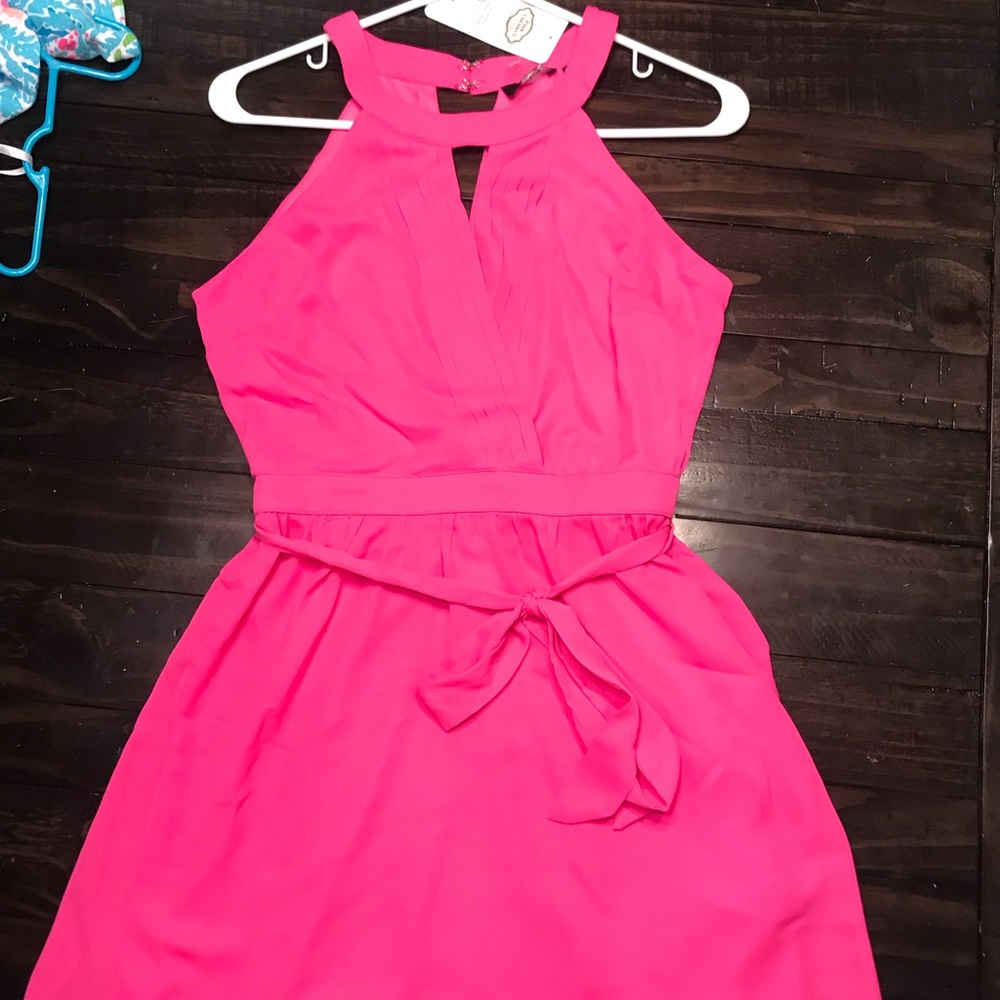 Boutique small hot pink dress